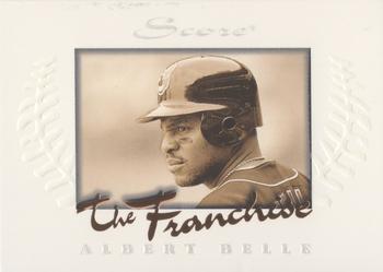 1997 Score - The Franchise Glowing #6 Albert Belle Front