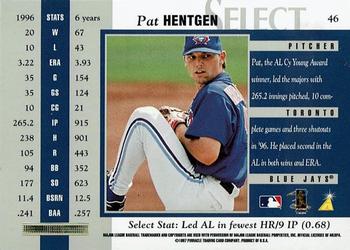 1997 Select - Artist's Proofs #46 Pat Hentgen Back