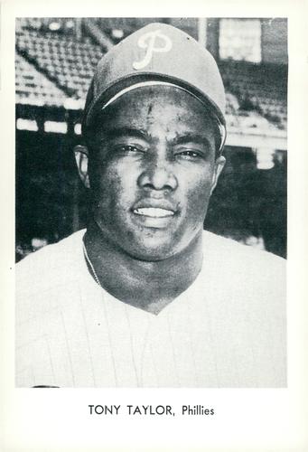 1961 Sports Service Philadelphia Phillies Set A #NNO Tony Taylor Front