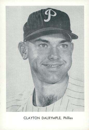 1961 Sports Service Philadelphia Phillies Set B #NNO Clayton Dalrymple Front
