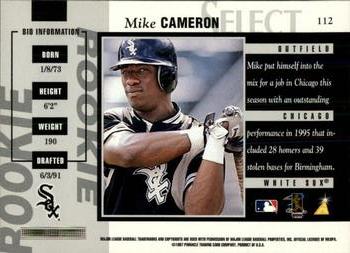 1997 Select - Select Company #112 Mike Cameron Back