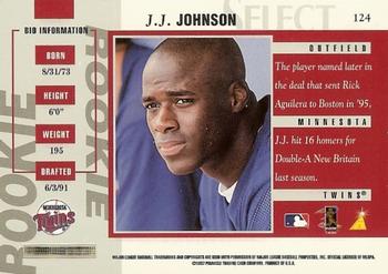 1997 Select - Select Company #124 J.J. Johnson Back