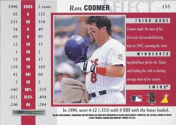 1997 Select - Select Company #155 Ron Coomer Back