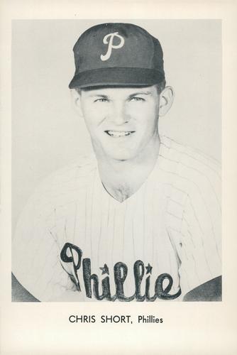 1962 Sports Service Philadelphia Phillies #NNO Chris Short Front