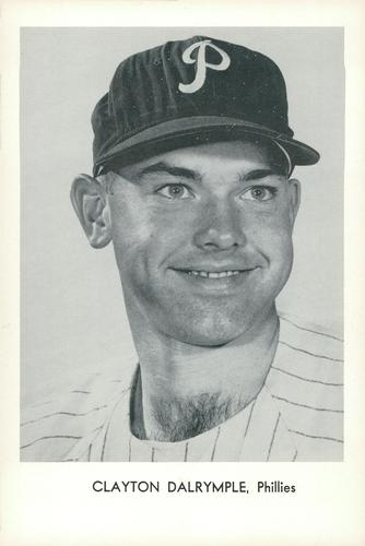 1963 Sports Service Philadelphia Phillies #NNO Clayton Dalrymple Front