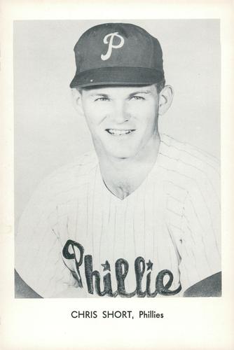 1963 Sports Service Philadelphia Phillies #NNO Chris Short Front