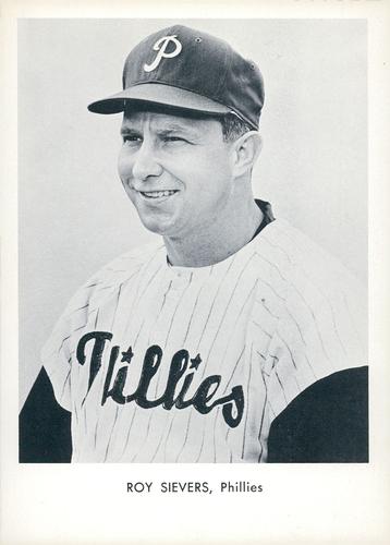 1964 Sports Service Philadelphia Phillies #NNO Roy Sievers Front