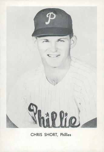 1965 Sports Service Philadelphia Phillies #NNO Chris Short Front