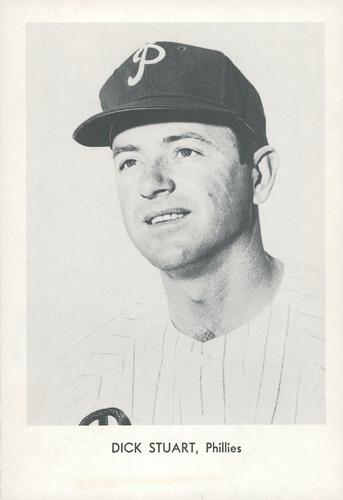 1965 Sports Service Philadelphia Phillies #NNO Dick Stuart Front