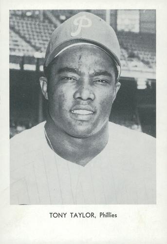 1965 Sports Service Philadelphia Phillies #NNO Tony Taylor Front
