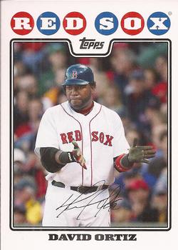 2008 Topps Boston Red Sox #BOS1 David Ortiz Front