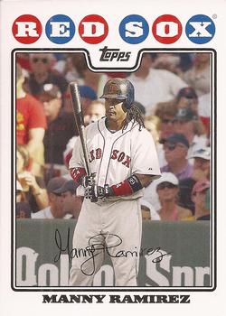 2008 Topps Boston Red Sox #BOS3 Manny Ramirez Front