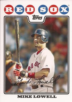 2008 Topps Boston Red Sox #BOS12 Mike Lowell Front
