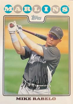 2008 Topps Florida Marlins #FLA14 Mike Rabelo Front