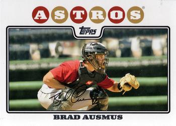 2008 Topps Houston Astros #HOU2 Brad Ausmus Front