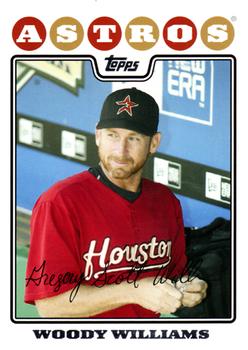 2008 Topps Houston Astros #HOU7 Woody Williams Front