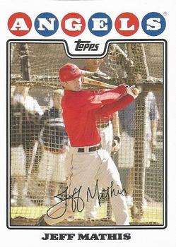 2008 Topps Los Angeles Angels #LAA4 Jeff Mathis Front