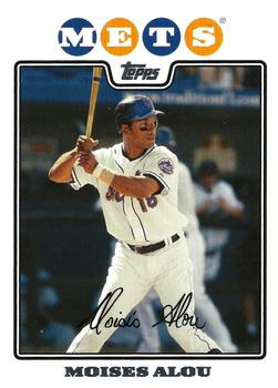 2008 Topps New York Mets #NYM11 Moises Alou Front