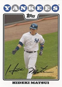 2008 Topps New York Yankees #NYY7 Hideki Matsui Front