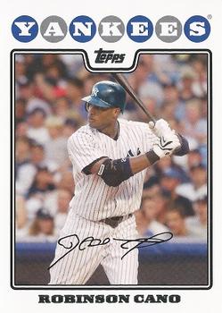 2008 Topps New York Yankees #NYY9 Robinson Cano Front