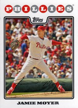 2008 Topps Philadelphia Phillies #PHI6 Jamie Moyer Front