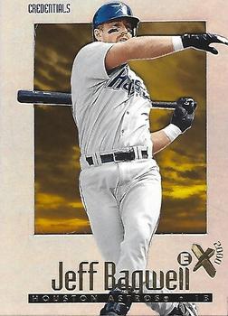 1997 SkyBox E-X2000 - Credentials #76 Jeff Bagwell Front
