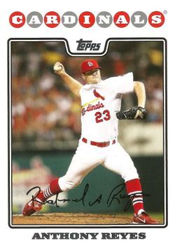 2008 Topps St. Louis Cardinals #STL5 Anthony Reyes Front