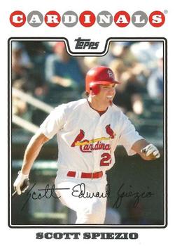 2008 Topps St. Louis Cardinals #STL12 Scott Spiezio Front