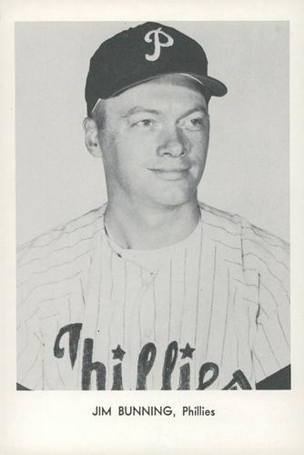 1966 Sports Service Philadelphia Phillies Set B #NNO Jim Bunning Front