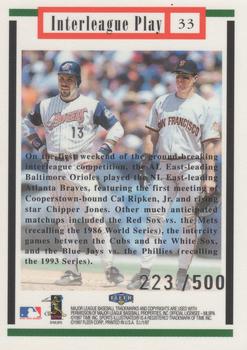 1997 Sports Illustrated - Extra Edition #33 Interleague Play Back