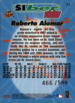 1997 Sports Illustrated - Extra Edition #55 Roberto Alomar Back