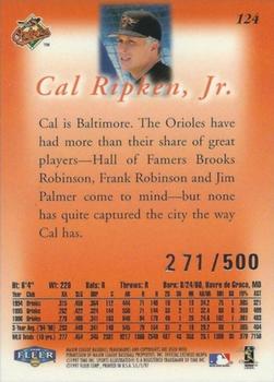 1997 Sports Illustrated - Extra Edition #124 Cal Ripken, Jr. Back