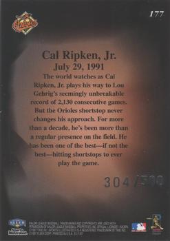 1997 Sports Illustrated - Extra Edition #177 Cal Ripken, Jr. Back