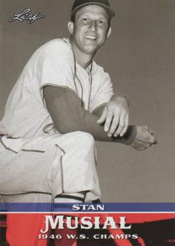 2015 Leaf Heroes of Baseball - Stan Musial Milestones #MM-03 Stan Musial Front