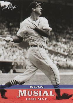 2015 Leaf Heroes of Baseball - Stan Musial Milestones #MM-06 Stan Musial Front