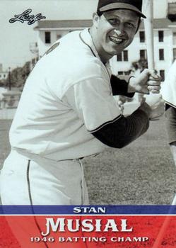 2015 Leaf Heroes of Baseball - Stan Musial Milestones #MM-08 Stan Musial Front