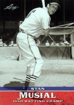 2015 Leaf Heroes of Baseball - Stan Musial Milestones #MM-10 Stan Musial Front