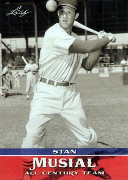 2015 Leaf Heroes of Baseball - Stan Musial Milestones #MM-17 Stan Musial Front