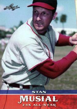2015 Leaf Heroes of Baseball - Stan Musial Milestones #MM-20 Stan Musial Front