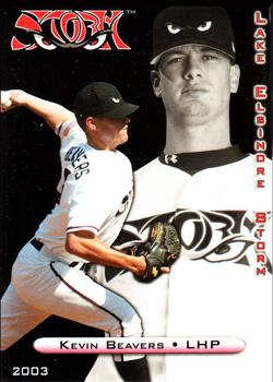 2003 Grandstand Lake Elsinore Storm #NNO Kevin Beavers Front