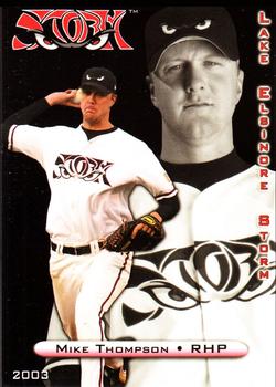 2003 Grandstand Lake Elsinore Storm #NNO Mike Thompson Front