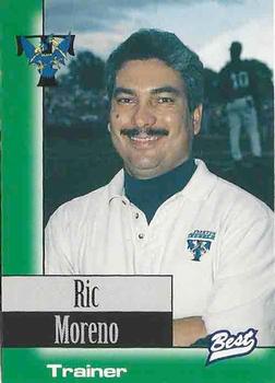 1997 Best Trenton Thunder #4 Ric Moreno Front