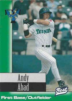 1997 Best Trenton Thunder #5 Andy Abad Front