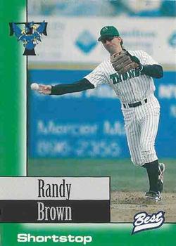 1997 Best Trenton Thunder #9 Randy Brown Front