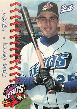 1997 Best Akron Aeros #21 Chan Perry Front