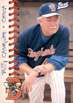 1997 Best Binghamton Mets #2 Billy Champion Front