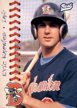 1997 Best Binghamton Mets #15 Eric Knowles Front