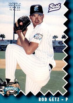 1997 Best Brevard County Manatees #14 Rod Getz Front