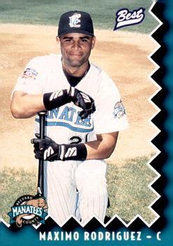 1997 Best Brevard County Manatees #26 Maximo Rodriguez Front