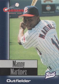 1997 Best Calgary Cannons #17 Manny Martinez Front